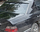 Спойлер на скло Mercedes W124 (спійлер заднього скла Мерседес W124), фото 3