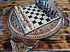 Ексклюзивні шахи-нарди ручної роботи, різьблення по дереву, фото 2
