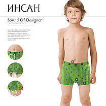 Підліткові стрейчеві шорти на хлопчика марка «ІНСАН» Арт.INS-653, фото 2