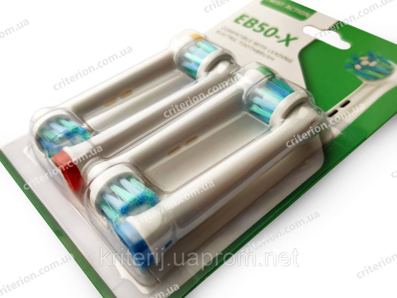 Сменные насадки для щетки Орал-би Cross Action EB50-X 4 шт (ID ...