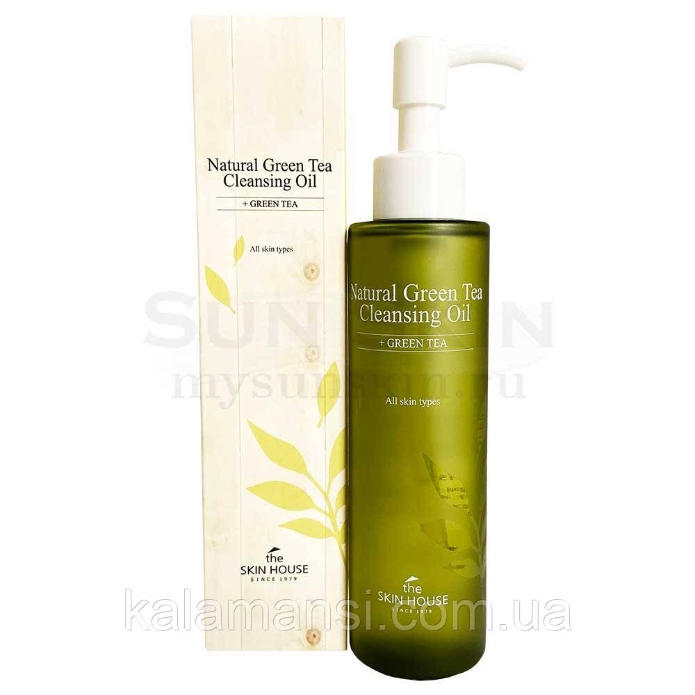 Гідрофільна олія із екстрактом зеленого чаю The Skin House Natural Green Tea Cleansing Oil 150 ml