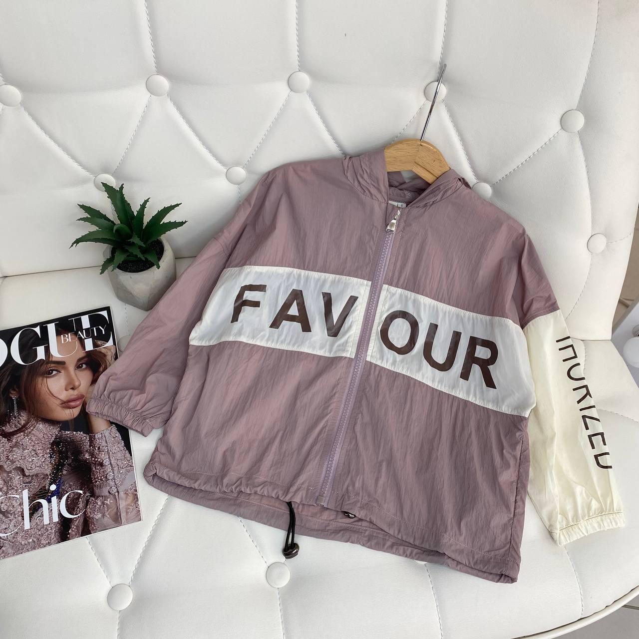 Куртка для дівчинки "FAVOUR" Пудровий 5030, 20, MEAN, Пудровий, Для дівчаток, Весна Осінь, 98, фото 1