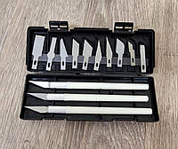 Набор ножей для работы с кожей нож скальпель со сменными лезвиями