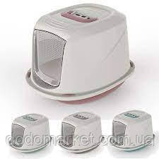 Закритий туалет для котів і собак Galaxy Deluxe Georplast Італія, фото 1