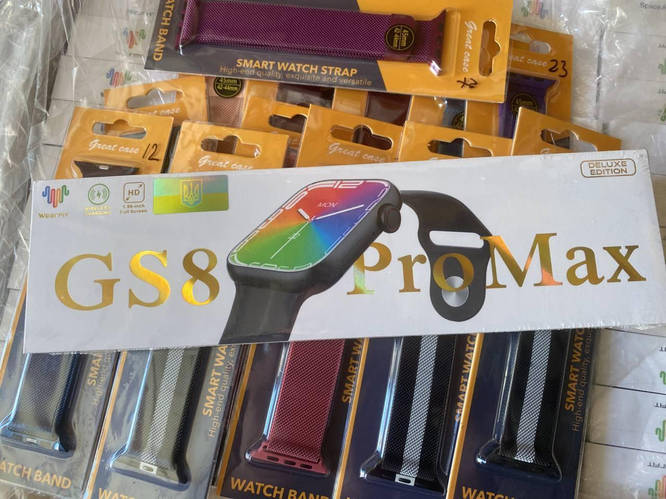 Купить Gs8 pro max + Ремінець у Подарунок, цена 1518.75 ₴ — Prom.ua (ID ...
