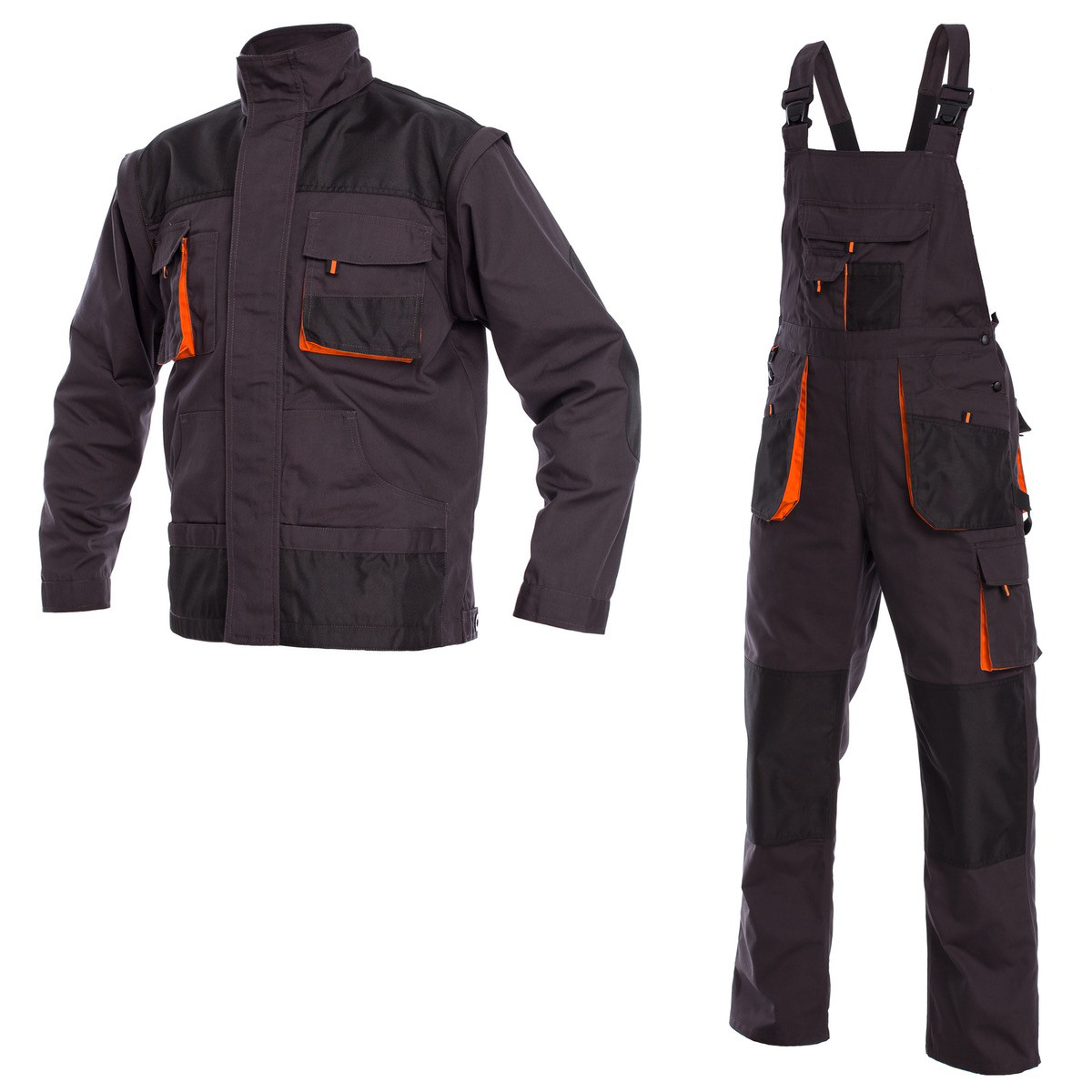 Спецодяг чоловічий комплект куртка та напівкомбінезон для працівників захисна спецівка польща
