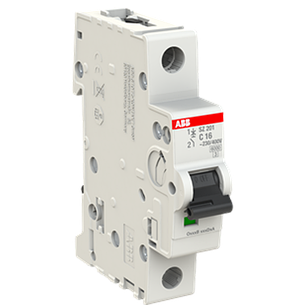 Автоматичний вимикач SZ201-C16 1Р 16A С 6кА System pro M compact SZ200 ABB 2CDS251025R0164, фото 1