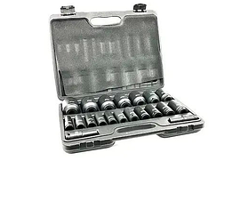 Набор головок к гайковерту FERRUM, 1/2", 10-38 MM, 20шт