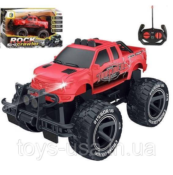 Машина — джип на радіокеруванні "Rock Crawler truck" КРАСНА арт. 23-9 G