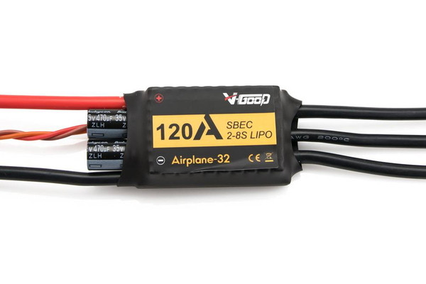 Регулятори обертів двигунів VGOOD 120A 2-8S для літаків