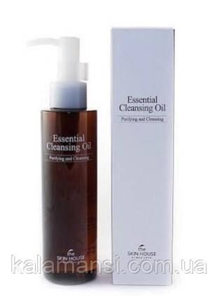 Гідрофільна олія з соняшником, оливою та шипшиною The Skin House Essential Cleansing Oil 150 ml