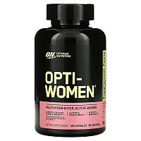 Опти-Вумен Витамины для женщин Opti-women Optimum Nutrition Оригинал 120 капсул