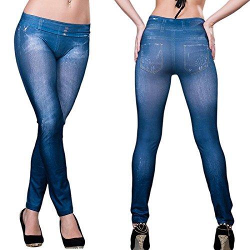 Коригувальні джинси Slim N Lift Caresse Jeans Сині  ⁇  Xxl / XXxl