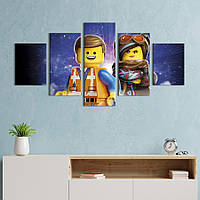 Картина на холсте KIL Art Lego Movie 2: The Second Part 162x80 см (1515-52) z110-2024