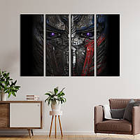 Картина на холсте KIL Art Лидер трансформеров Optimus Prime 209x133 см (1417-41) z110-2024