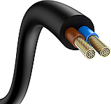 Мережевий зарядний пристрій Baseus GaN3 Pro 2C+2U 65 W with Type-C to Type-C 1m black (CCGP040101), фото 8