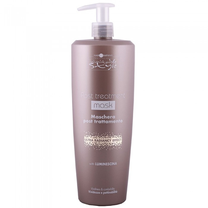 Hair Company Inimitable Style Маска стабілізуюча з екстрактом шовку 1000мл (Оригінал)