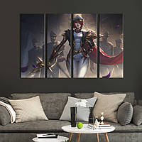 Картина на полотні KIL Art Фіора герой League of Legends 149x93 см (1476-41) D7P5-2023