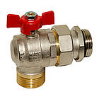 Кран-американка кутовий 1" Bianchi (422TF), фото 2