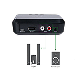 NFC бездротовий USB Bluetooth стерео AUX аудіозвук адаптер комплект V5.3, фото 5