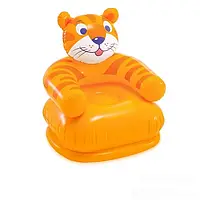 Надувное детское кресло Intex 68556 , в виде животного, Тигренок