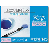 72703551 Альбом для акварелі Watercolour Studio Torchon 35,5х51 см 270 г/м.кв. 20 аркушів склейка з 4 сторін