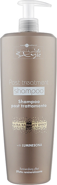 Шампунь стабілізуючий Hair Company Inimitable Style Post-Treatment 1000мл (Оригінал)