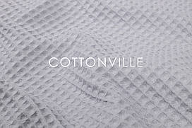 Піке вафелька 240 см Світло-сірий