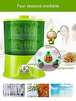 Апарат для пророщування бобових, спроутер на 2 яруси Bean Sprout Machine, фото 5