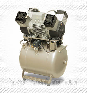 Стоматологічний компресор DK50 4VR/50 для 4 встановлення