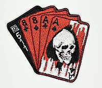 Патч на липучке Dead Mans Hand Ace of Spade