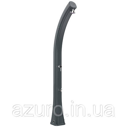 Душ сонячний Aquaviva Happy XL з мийкою для ніг, антрацит H420/7016, 35 л, фото 1