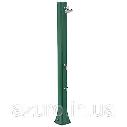 Душ сонячний Aquaviva Big Happy Five з мийкою для ніг, темно-зелений F620/6016, 36 л, фото 1
