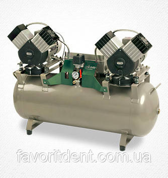  Стоматологічний компресор DK50 2X2V/110