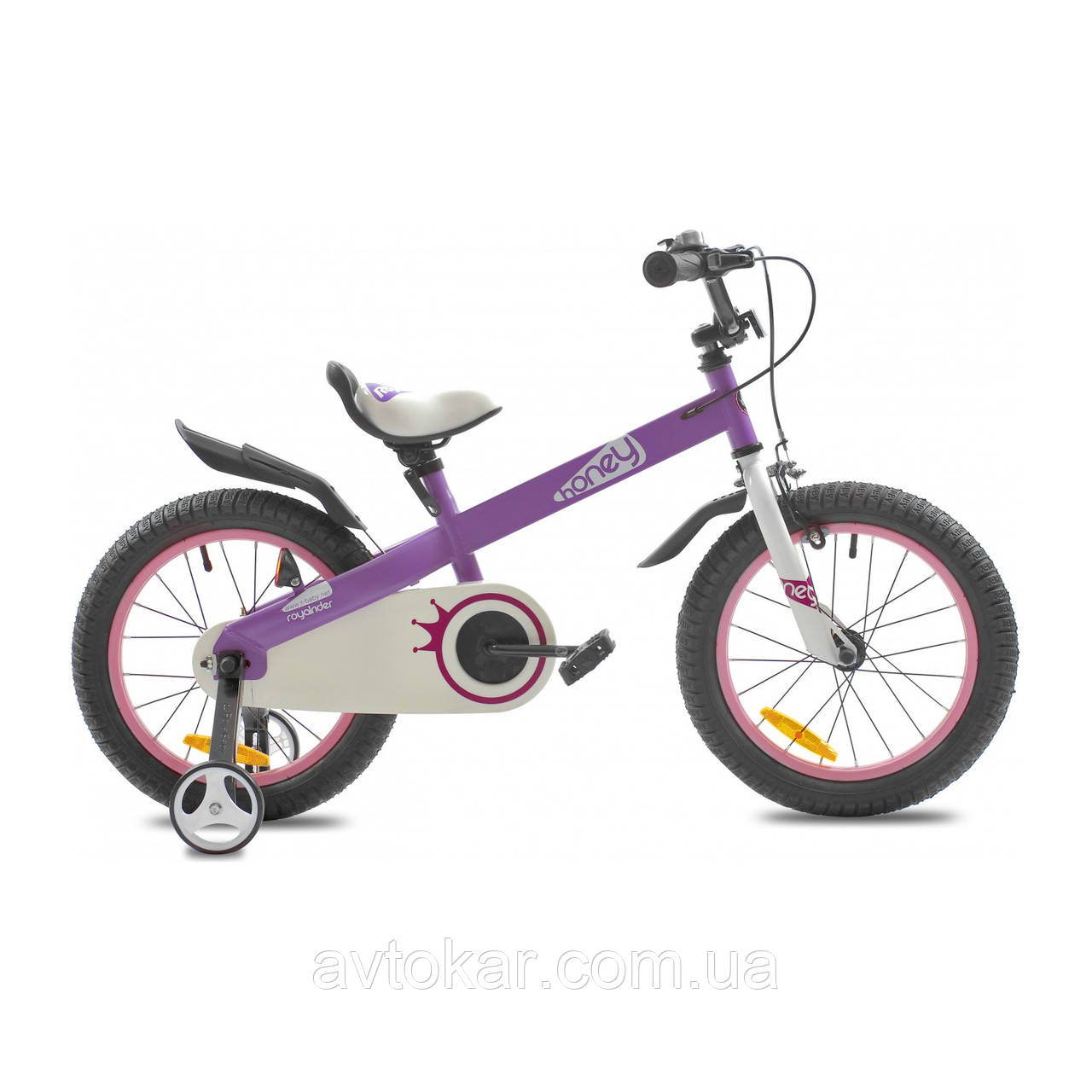 Велосипед дитячий ROYALBABY HONEY 16" ST Фіолетовий ORG