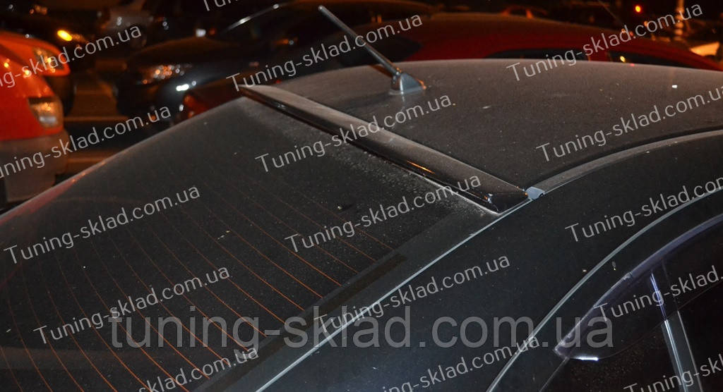 Спойлер на скло Мітсубісі Лансер 10 (спійлер заднього скла Mitsubishi Lancer X), фото 1