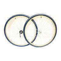 Комплект коліс (вілсет) 28" ST на черв'ячній втулці з гумою ORG