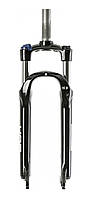 Вилка SR SUNTOUR 26 XCT-HLO DISK, 1-1/8"х255 мм, хід вилки 100 мм, під дискові гальма, чорна ORG