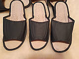 Тапочки чоловічі  шкіряні., фото 6
