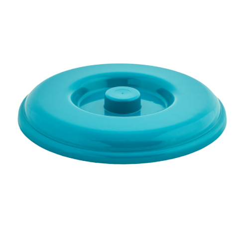 Кришка для відра 14л пластик бірюзовий Алеана, фото 1