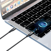 Кабель USB PD Type-C/Type-C ColorWay CW-CBPDCC053-BK 5,0А 1,2м чорний, фото 3