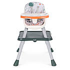 Дитячий стілець трансформер 3 в 1 для годування столик для конструктора Bambi M 5672-7 Помаранчевий, фото 3