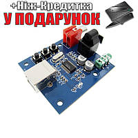 Звуковая карта ЦАП PCM2704 USB