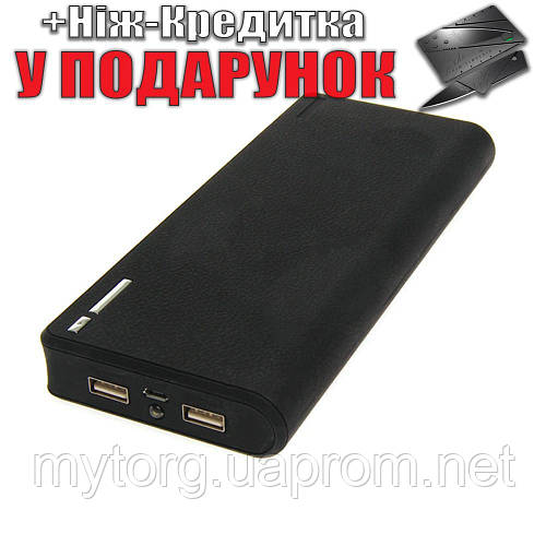 Купить Power Bank на 20000mAh usb Черный, цена 381.75 ₴ — Prom.ua (ID ...