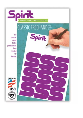 Трансферний папір (USA) для ручного переведення малюнка тату 1 аркуш, фото 1