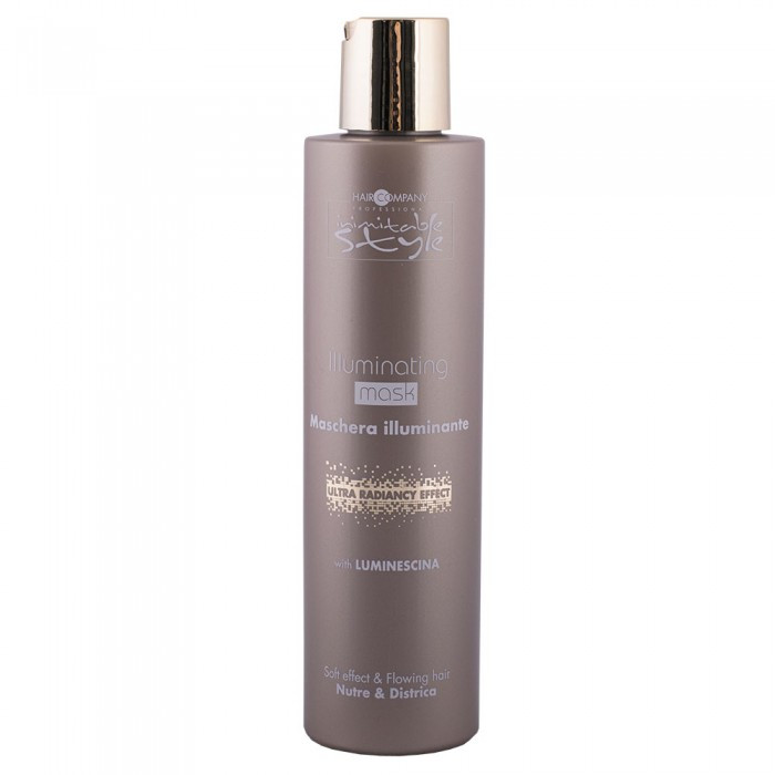 Маска, що надає блиск Hair Company Inimitable Style Illuminating Mask 200 мл (Оригінал), фото 1
