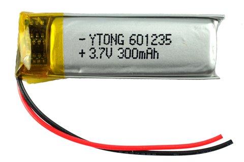 Аккумулятор 300mAh 3.7v 601235 наушников, блютуз гарнитур ...