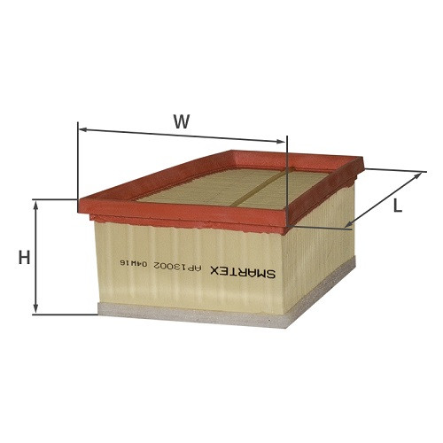Фільтр повітря DACIA, LADA, NISSAN, OPEL, RENAULT (AP 185/1 / WA6595 / LX 773 / C 1858/2), фото 1