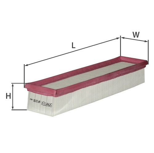 AP13155 Фільтр повітря DACIA, NISSAN, RENAULT (WA6761 / LX 1258 / C 3875), фото 1