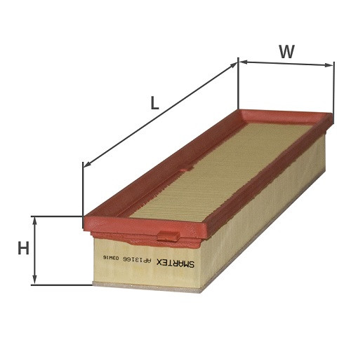 AP13166 Фільтр повітря CITROEN, PEUGEOT (WA9503 / LX 1745 / C 4371/1), фото 1